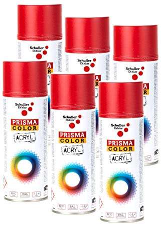 AEROSOL DE PEINTURE ROUGE RAL 3000 - PRISMACOLOR - Soudage Outillage