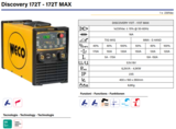 POSTE A SOUDER TIG DISCOVERY 172T DC 
