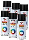 1 AEROSOL DE PEINTURE NOIR MAT RAL 9005M