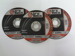 DISQUE A TRONONNER ABRABETA A36S   ACIER   125x1,6x22